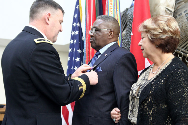 Purple Heart ceremony